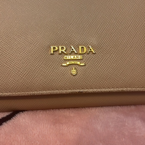 Limited Edition Prada Tricolor Saffiano in Cammeo - Picture 2 of 13